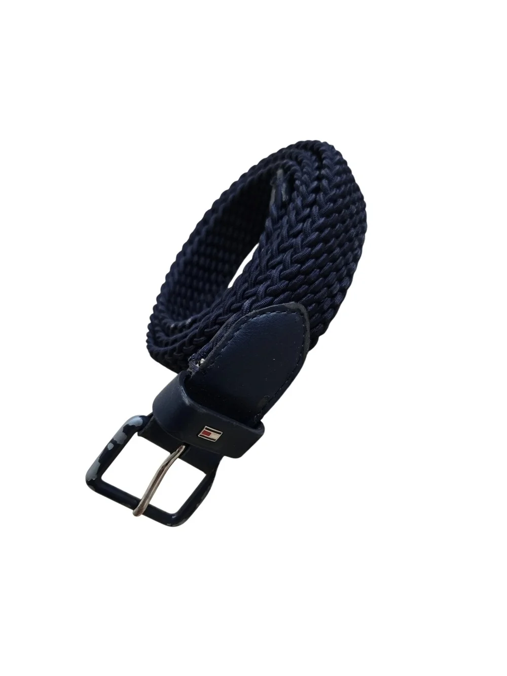 4/$15 Tommy Hilfiger Navy Braided Belt 37